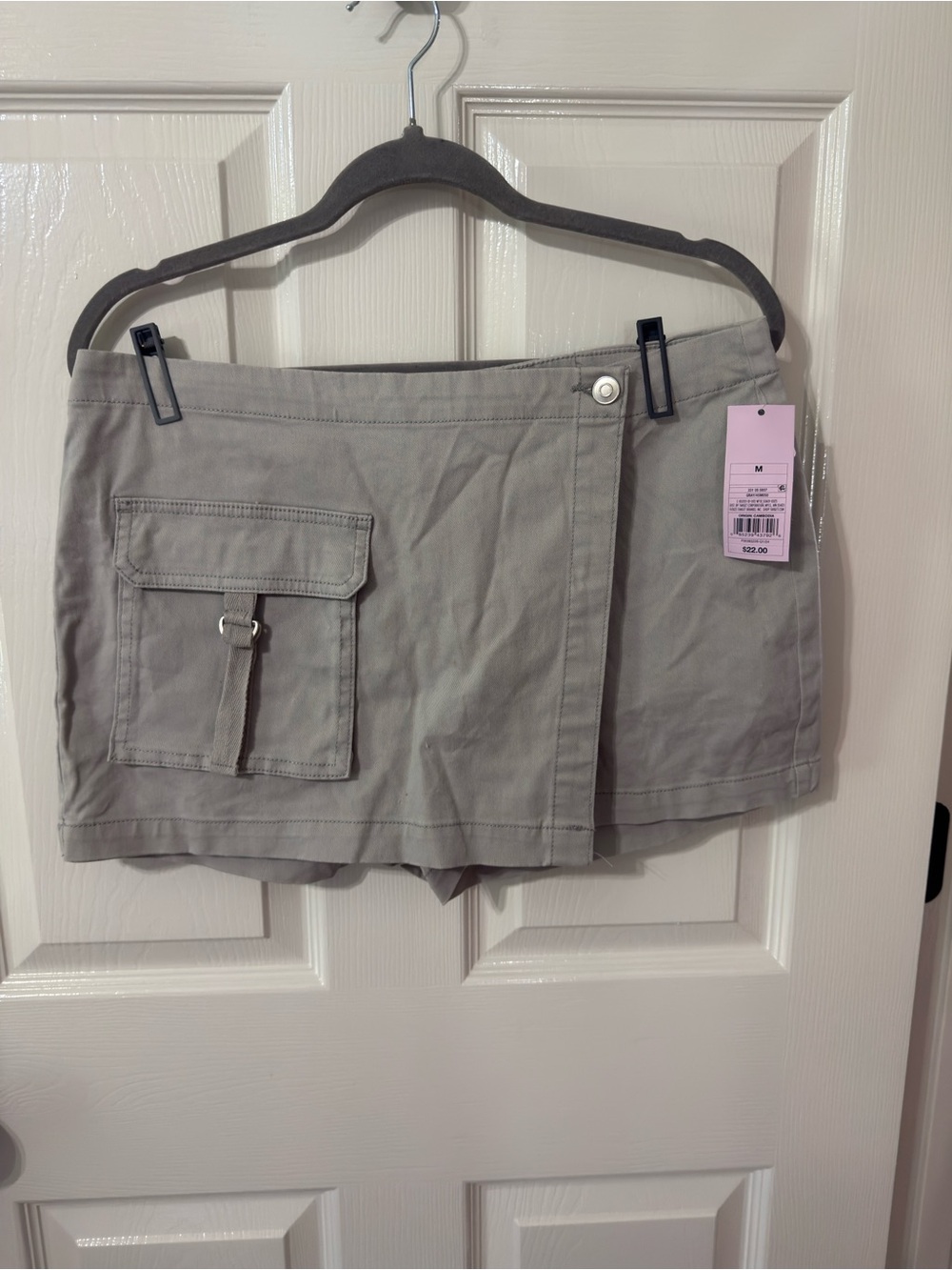 wild fable Light Gray Utility Pocket Skort